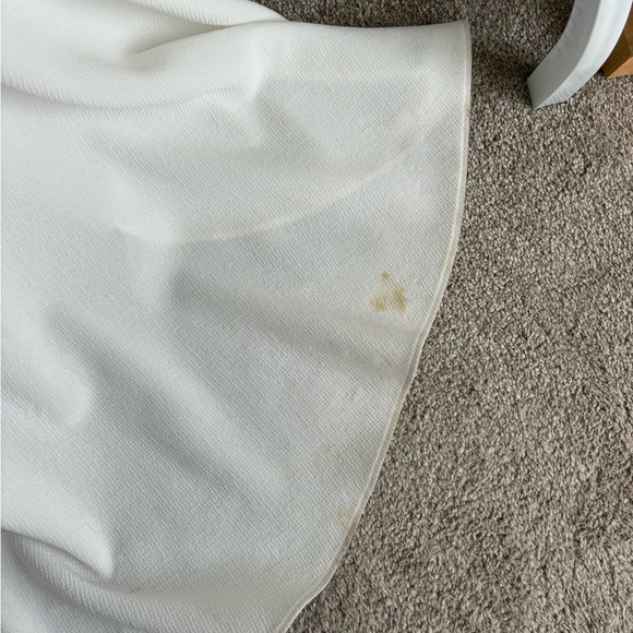 Gorgeous White High Low Dress - Picture 10 of 12